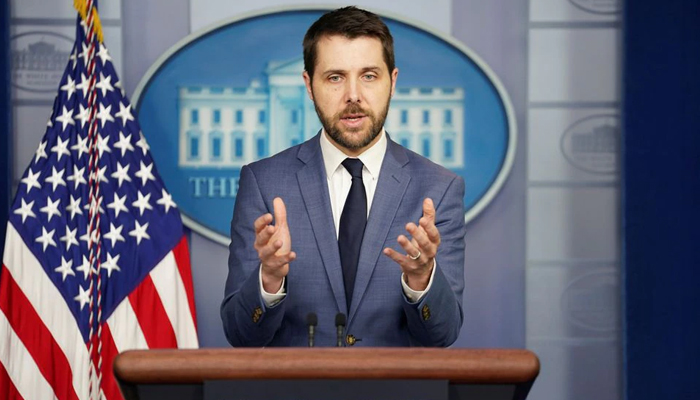 White House national economic director Brian Deese speaks during a press briefing at the White House in Washington, US, July 2, 2021. Reuters/File