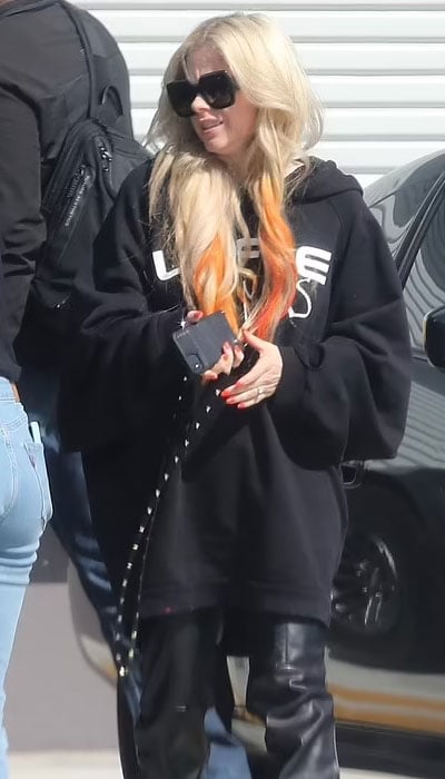 Avril Lavigne flaunts diamond ring sparking engagement rumours with Mod Sun