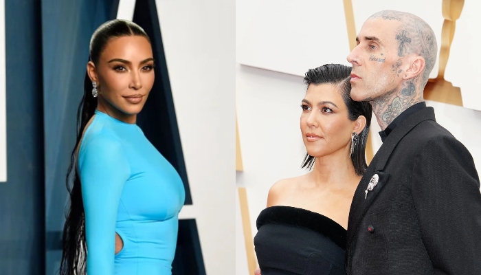 Here’s how Kim Kardashian found out about Kourtney and Travis Barkers wedding