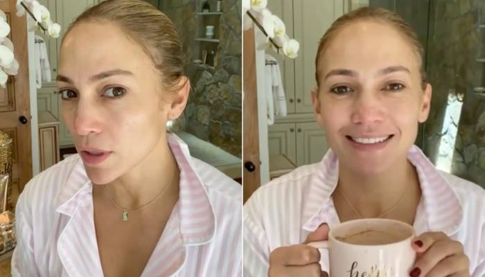 Jennifer Lopez took to Instagram to share some skincare tips with her fans and followers
