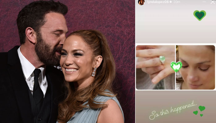 Ben Affleck amazes Jennifer Lopez with green engagement ring that appears to have special meaning