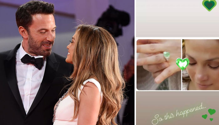 Ben Affleck amazes Jennifer Lopez with green engagement ring that appears to have special meaning