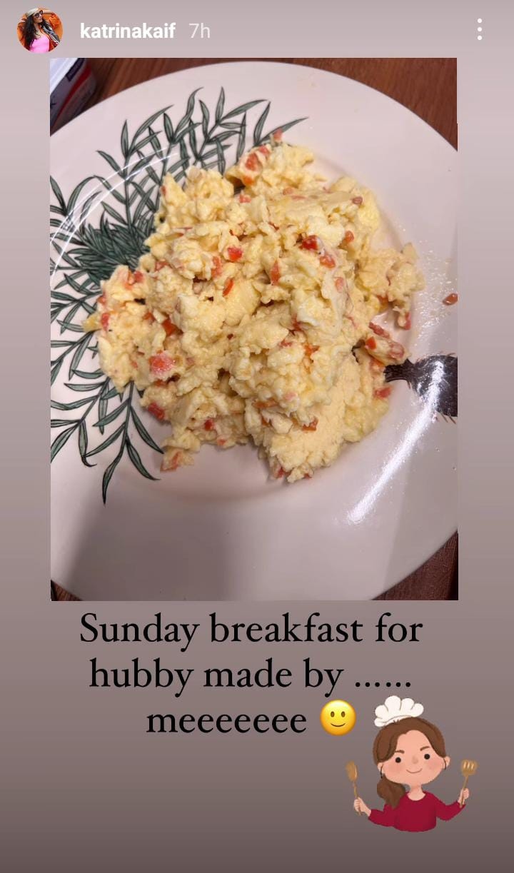 Katrina Kaif prepares scrumptious breakfast for Vicky Kaushal
