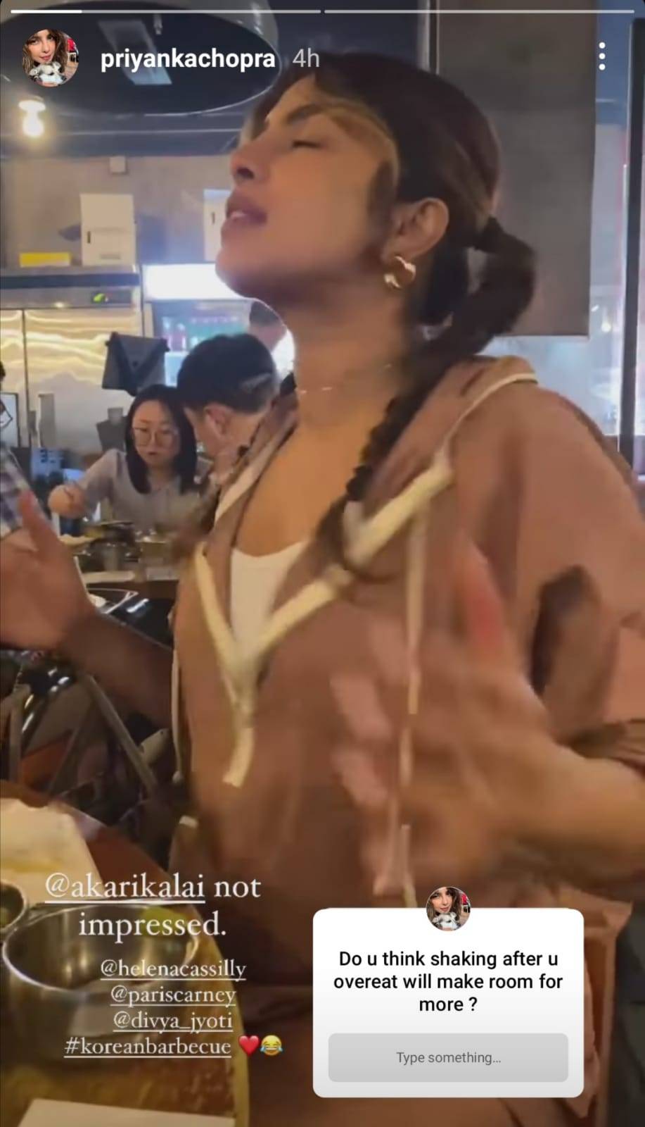 Priyanka Chopra opts for for delectable Korean food on Sunday: See pic
