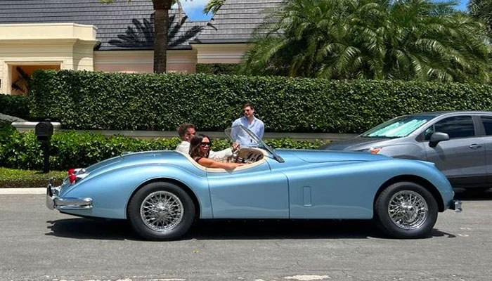 David Beckham treats newlywed Brooklyn and Nicola to £350k Jaguar present