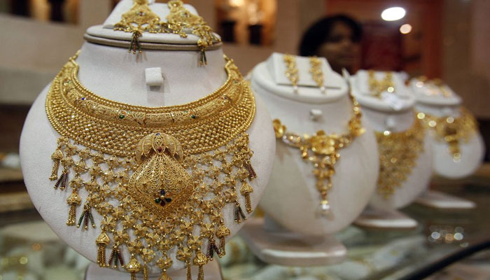 A representational image of gold jewellery sets. — Reuters/File