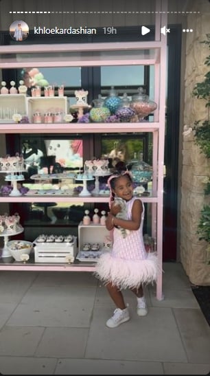 Khloe Kardashian hosts cat-themed party for daughter Trues 4th birthday