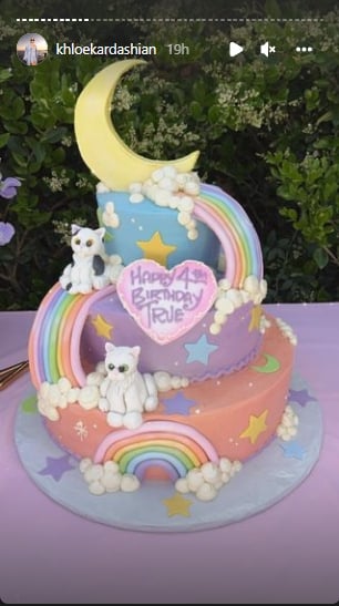Khloe Kardashian hosts cat-themed party for daughter Trues 4th birthday