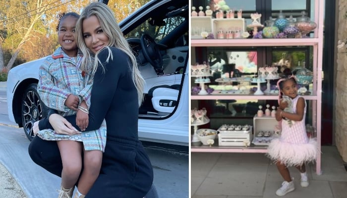 Khloe Kardashian hosts cat-themed party for daughter Trues 4th birthday