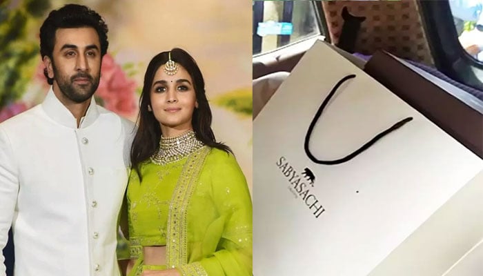 Sabyasachi outfits arrive at Ranbir Kapoor’s house ahead of wedding with Alia Bhatt