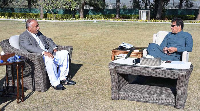 Shah Farman steps down as KP's governor