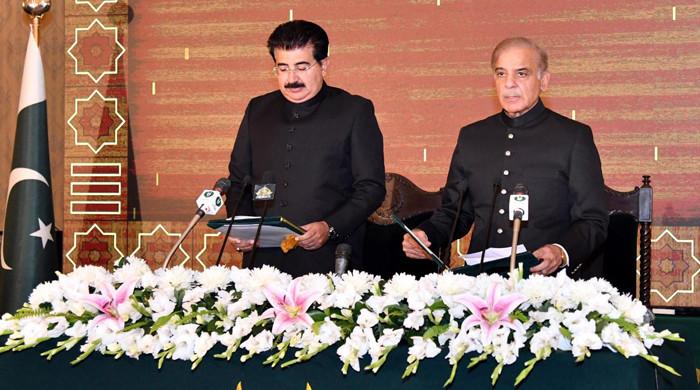 Shehbaz Sharif takes oath as prime minister of Pakistan