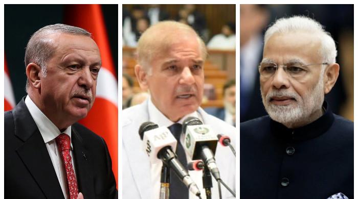 India's Modi, Turkey's Erdogan congratulate Shehbaz on becoming PM