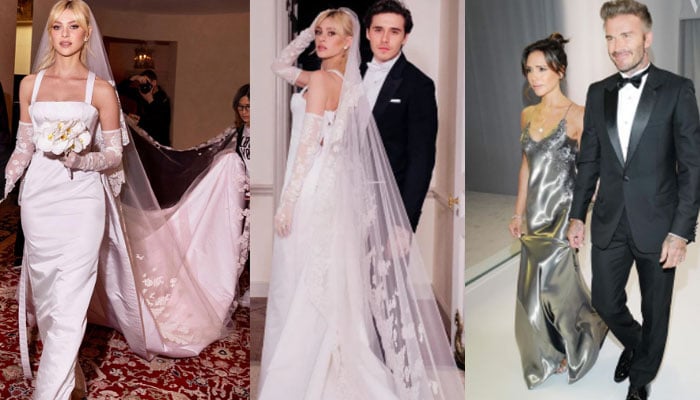 Brooklyn Beckham and Nicola Peltzs wedding album at a glance: Victoria and David steal limelight