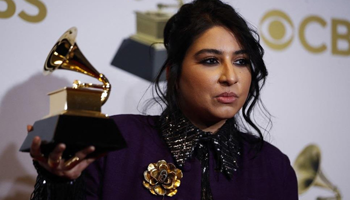 Arooj Aftab at the 64th annual Grammy Awards. — Reuters/File