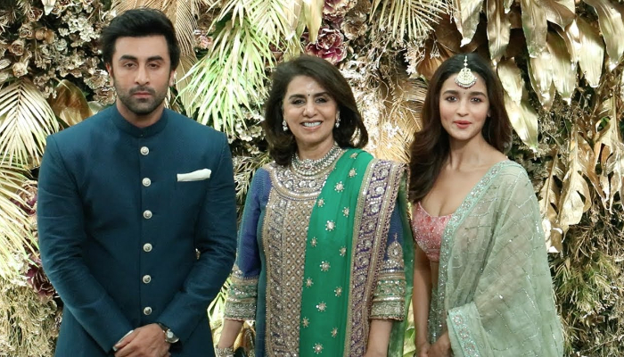 Neetu Kapoor shared an unseen snap as the family gets ready for son Ranbir Kapoor’s wedding to Alia Bhatt