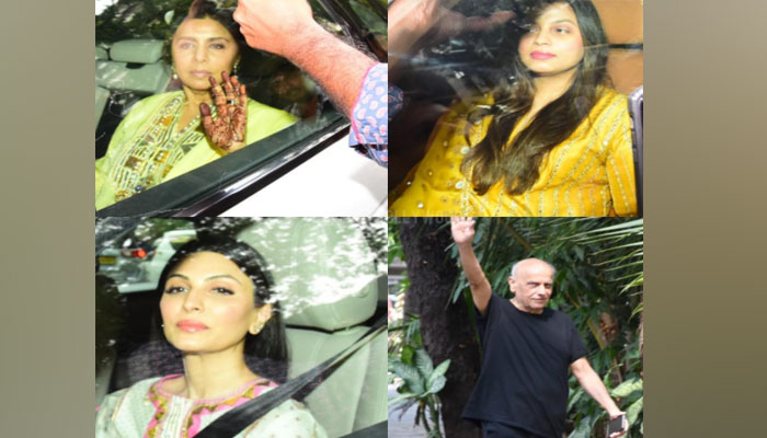 Alia-Ranbir wedding: Neetu Kapoor, the bride-to-be’ sister Shaheen Bhatt arrive ahead of the big day