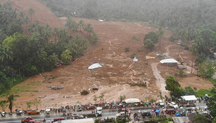 Korban tewas akibat tanah longsor Filipina, banjir hantam 117