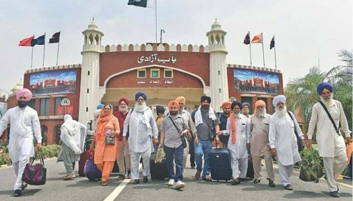 Sikh delegates visit Pakistan on the eve of their joyous festival Baisakhi. APP