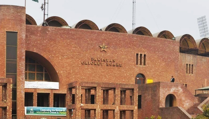 A view of the PCB building in Lahore. — AFP/File