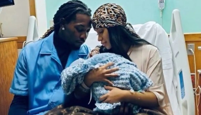 Cardi B, Offset introduce newborn son to the world! reveal boy’s name and pics