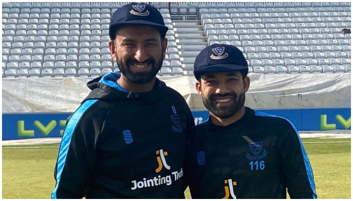 Pakistan’s Rizwan and India’s Pujara band together for Sussex