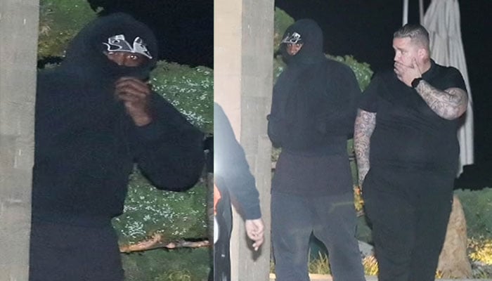 Kanye West hangs out with mystery woman amid divorce with Kim Kardashian