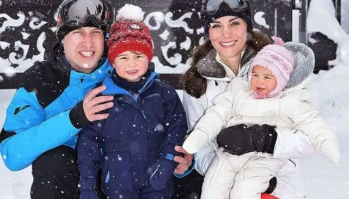 Las fotos familiares del príncipe William y Kate Middleton patinando te derretirán el corazón: rebote