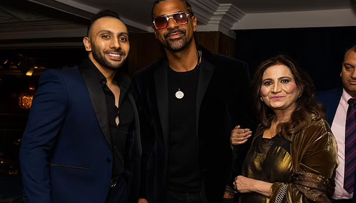 Amir Khan hosts The Great Iftar event in London with wife Faryal Makhdoom: pics