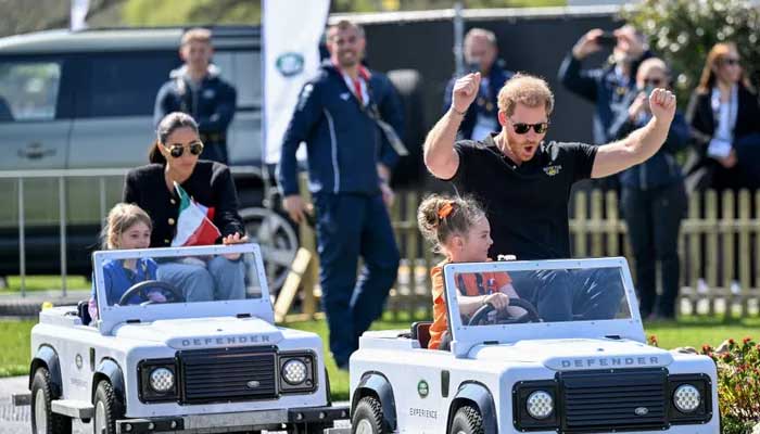 Prince Harry and Meghan Markle put on stylish display as they kick off Invictus Games