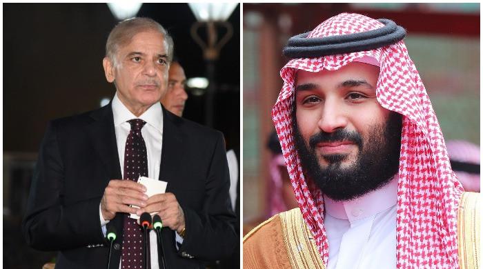 Saudi Crown Prince Salman telephones PM Shehbaz Sharif