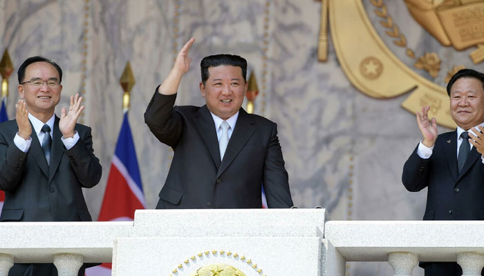 North Korean leader Kim Jong Un has observed a test of a new weapons system, state media reported. Photo: AFP
