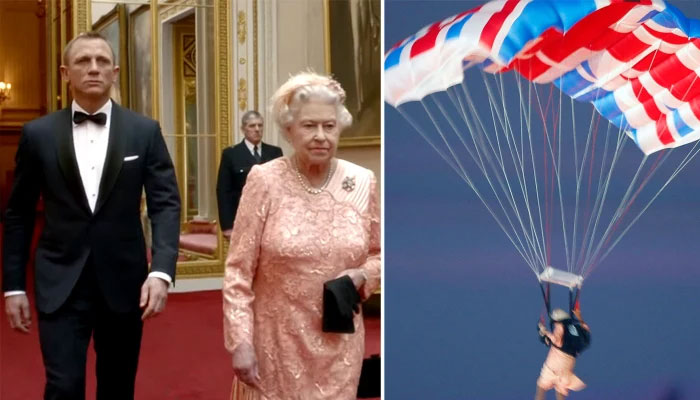 Queen kept her 007 stunt with Daniel Craig TOP SECRET from family