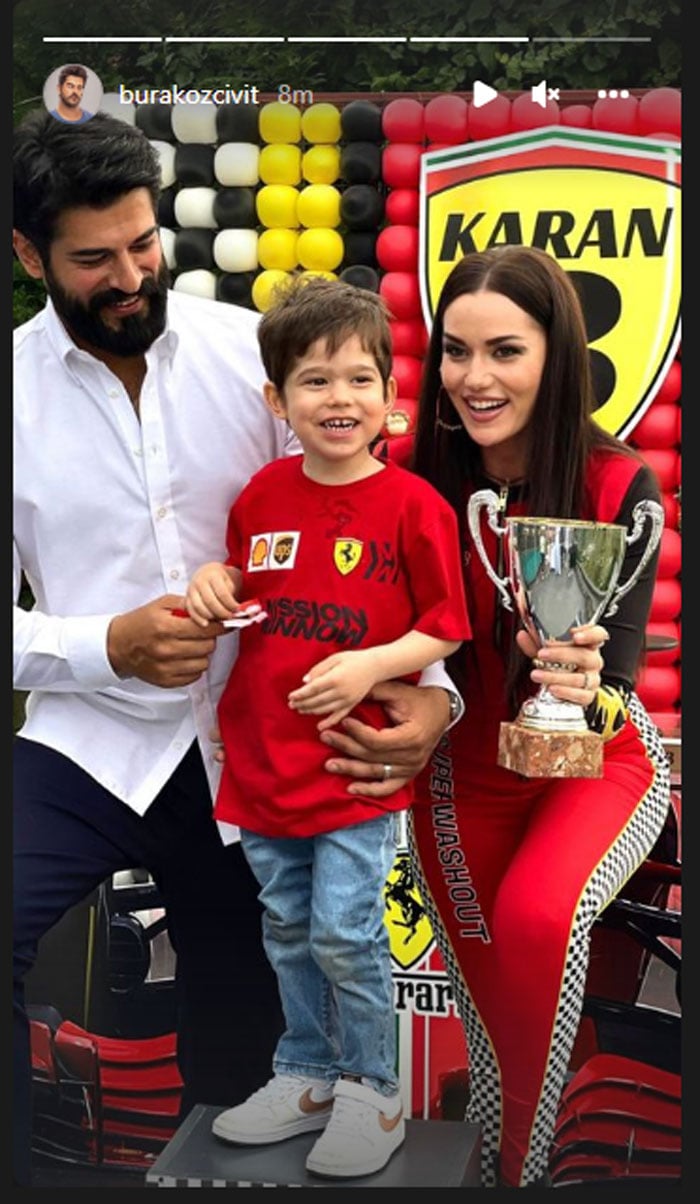 ‘Kurulus: Osman’ actor Burak Ozcivit celebrates third birthday of son Karan