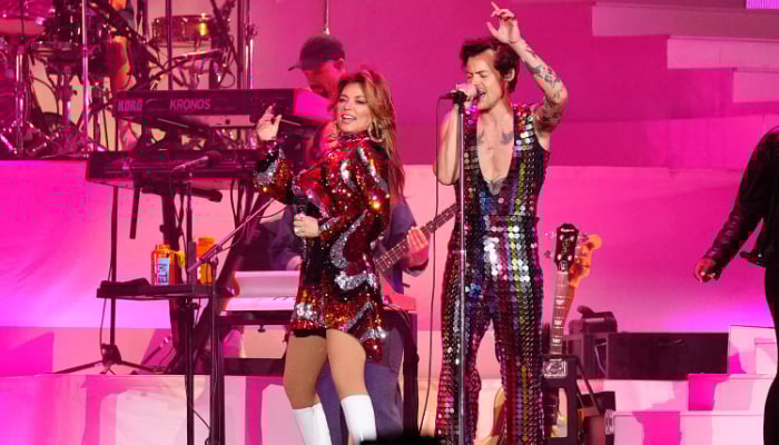 Harry Styles rocks Coachella stage with Shania Twain, debuts new songs