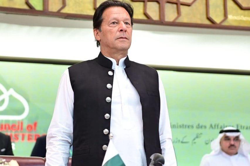 Former prime minister of Pakistan Imran Khan pictured during an event. — Instagram/imrankhan.pti
