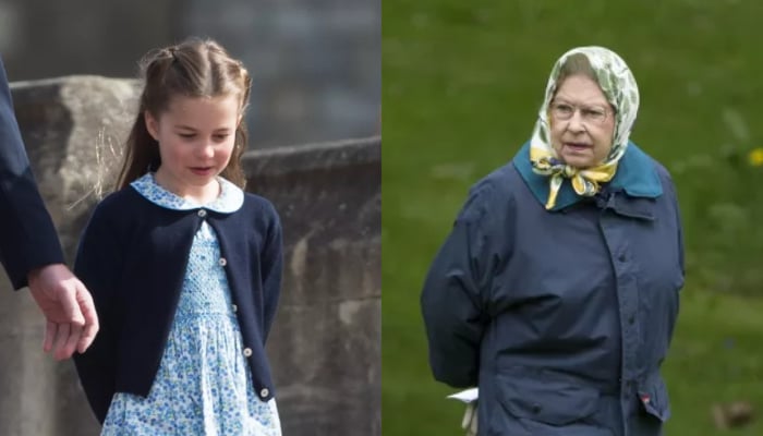 Princess Charlottes pose at the royal Easter Sunday service led to her being compared to the Queen