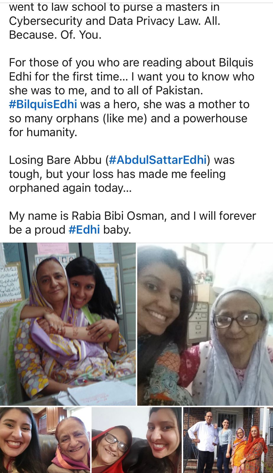 Mother of orphans: A heart-warming tribute to Bilquis Bano Edhi