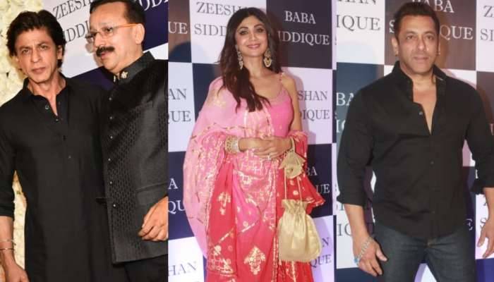 Shahrukh Khan debuts new look in latest appearance at iftar party