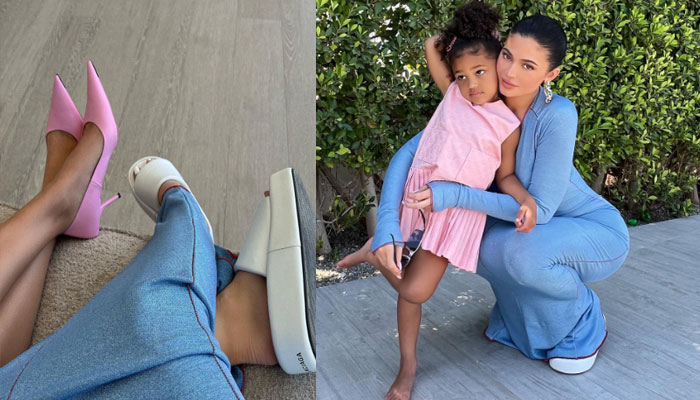 Kylie Jenner oozes charm in all-denim outfit on Easter with Stormi: pics