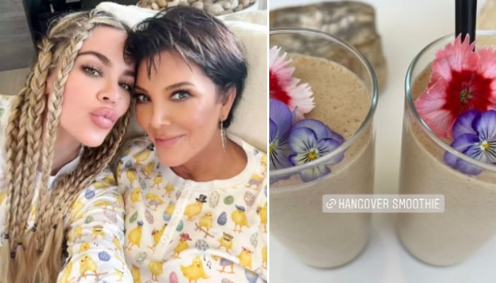 Kourtney Kardashian shares hangover smoothie post-Easter celebrations