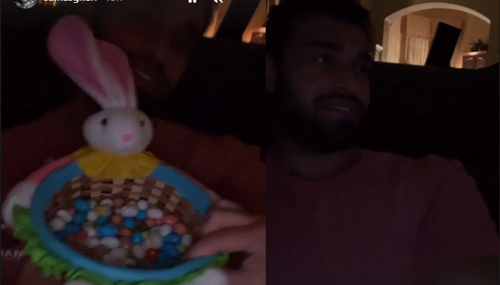 Sam Asghari teases gender of his baby with Britney Spears?