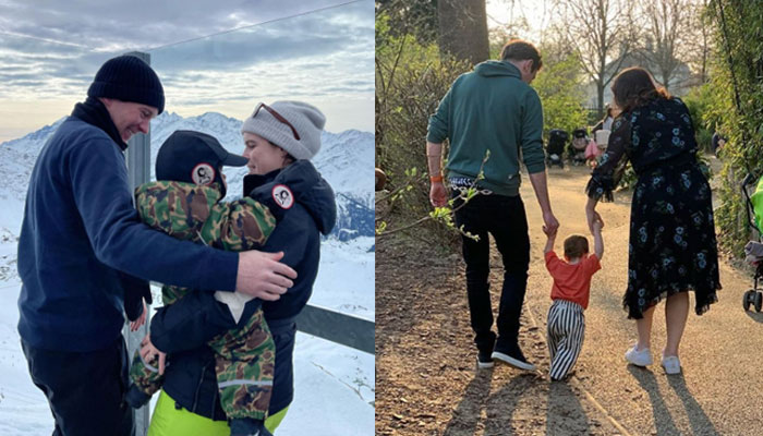 Princess Eugenie shows face of son Augie for first time