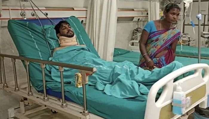 Ramu Naidu hospitalised after bride-to-be Pushpa slashed his throat with knife. NDTV