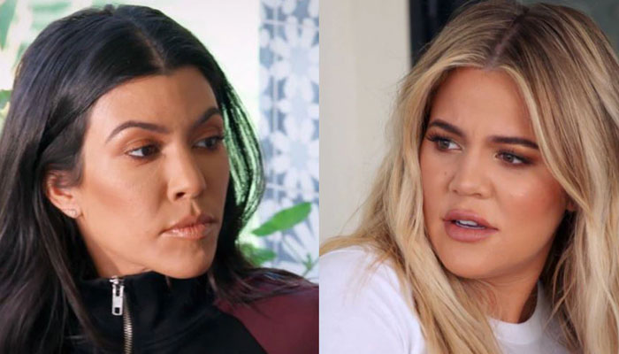 Khloe Kardashian and Kourtney Kardashian still seem to be on rocky footing