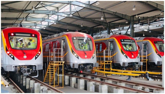 Orange Line Metro Train. — Facebook/Orange Line Metro Train Lahore