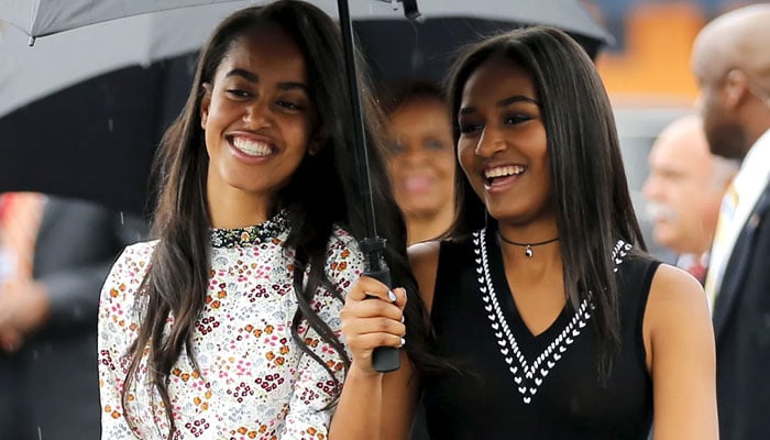 Barack and Michelle Obamas daughters Malia, 23, and Sasha, 20