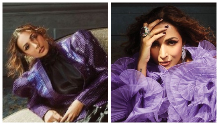 Malaika Arora is an epitome of elegance in THIS purple outfit