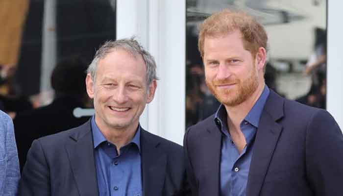 King of the Netherlands meets Prince Harry