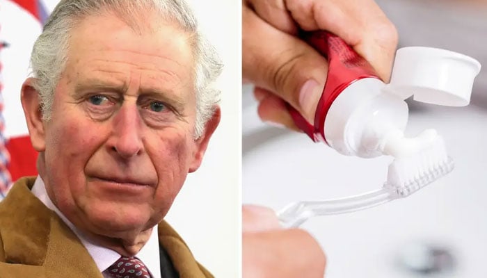 Prince Charles demands only one inch of toothpaste squeezed on to his brush